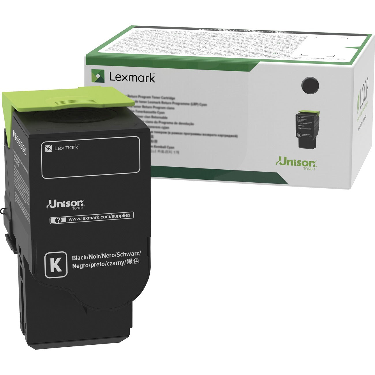 Lexmark Unison Original Standard Yield Laser Toner Cartridge - Black - 1 Each Lexmark Unison Original Standard Yield Laser Toner Cartridge - Black - 1 Each